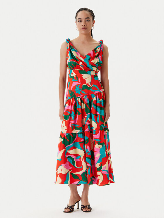 Morgan Morgan Sommerkleid 251-RBY.F Bunt Straight Fit