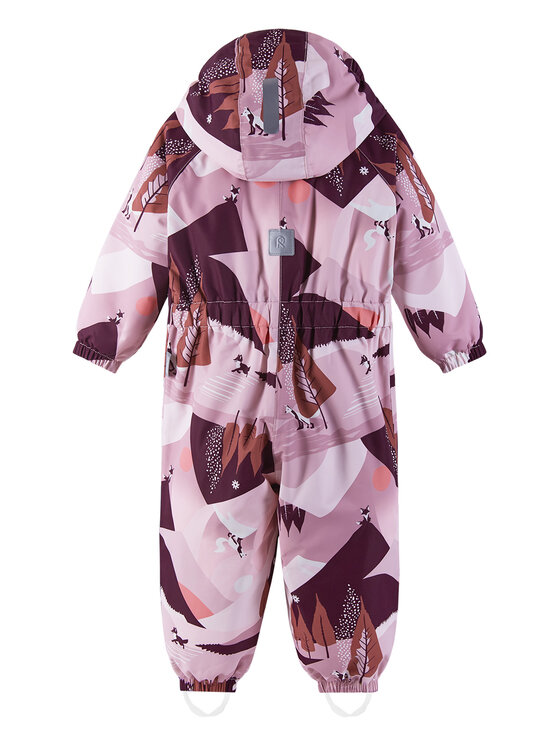 Reima Reima Зимен детски гащеризон Puhuri 5100116B Розов Regular Fit