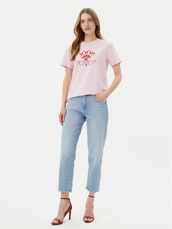 JOOP! Jeans JOOP! Jeans T-Shirt Toldi 30046273 Różowy Regular Fit