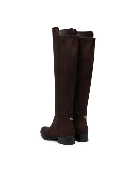 MICHAEL Michael Kors MICHAEL Michael Kors Kozaki Lex Boot 40F6LXMB1S Brązowy ciemny