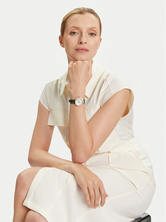 Daniel Wellington Daniel Wellington Zegarek Crystalline Bezel 32 DW00100826 Różowe złoto