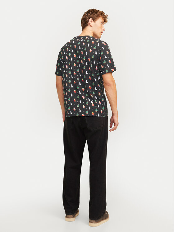 Jack&Jones Jack&Jones T-särk Xmas Merry 12265399 Must Standard Fit