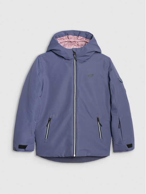 4F 4F Kurtka snowboardowa SNOWBOARD Granatowy Regular Fit