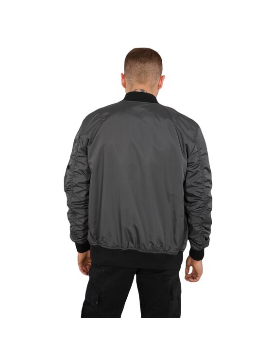 Alpha Industries Alpha Industries Bunda bomber AI.126101-136-XL Šedá Regular Fit