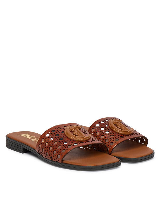 Just Cavalli Just Cavalli Šlepetės 80RA3S82 ZPB95 Ruda