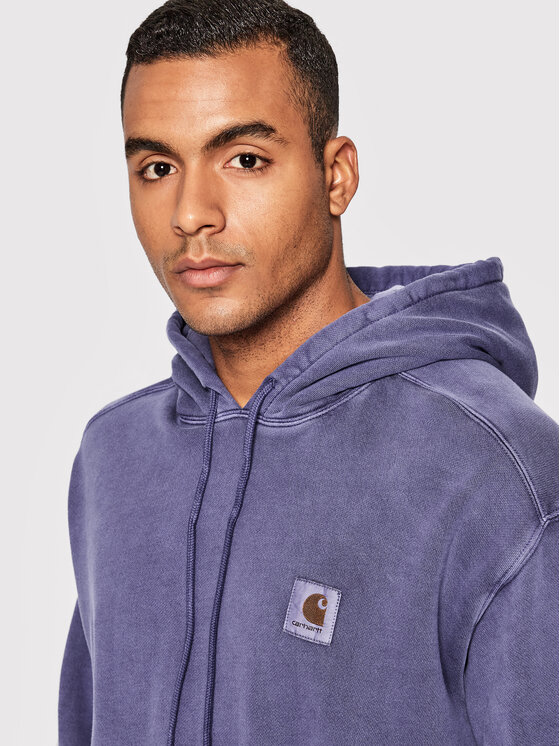 Carhartt WIP Carhartt WIP Majica dugih rukava Nelson Sweat I029963 Ljubičasta Balloon Fit