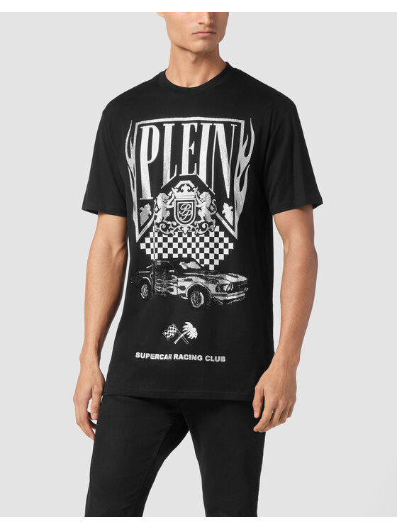 PHILIPP PLEIN PHILIPP PLEIN T-Shirt 21091 Černá Regular Fit
