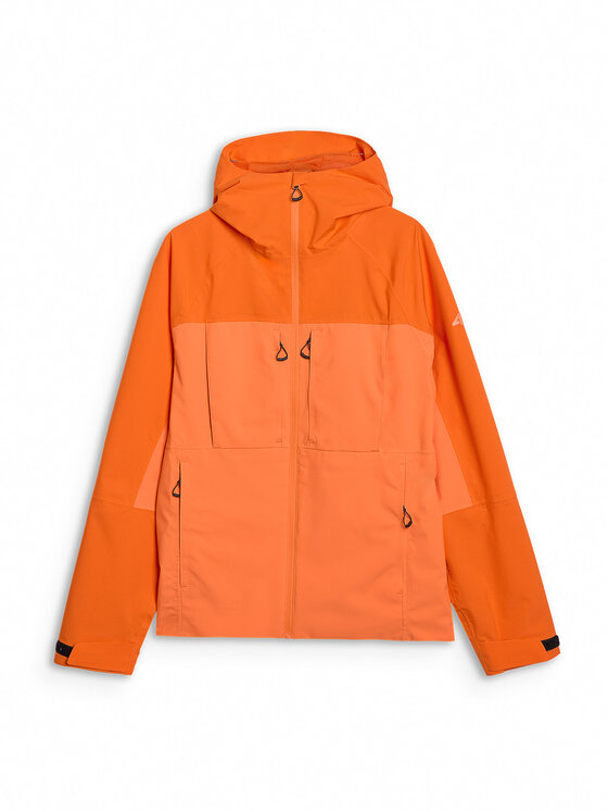 4F 4F Kurtka outdoor 4FWSS25TTJAM711-70S Pomarańczowy Regular Fit