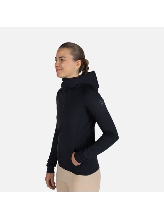 Rossignol Rossignol Bluza techniczna W Midlayer Thin Fz Czarny Regular Fit