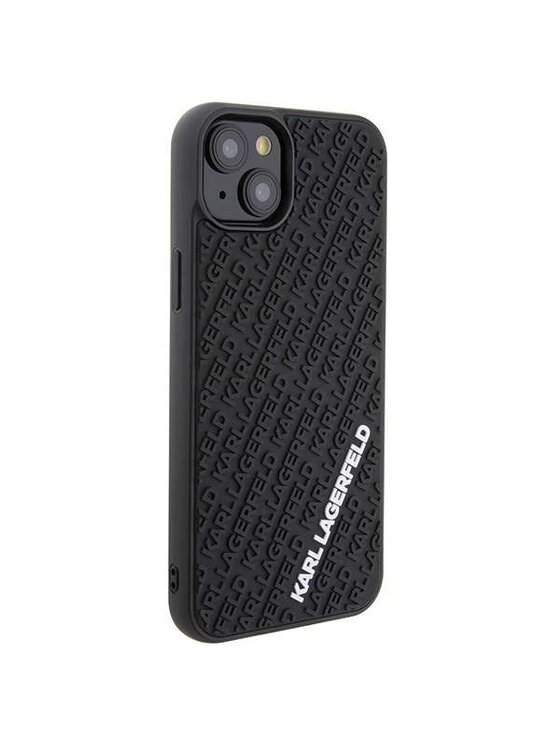 KARL LAGERFELD KARL LAGERFELD Etui na telefon Apple iPhone 15 Plus Czarny