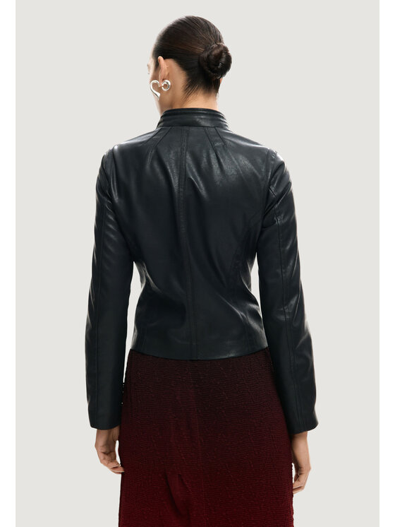 Desigual Desigual Giacca di transizione CHAQ_DANNY Nero Casual Fit