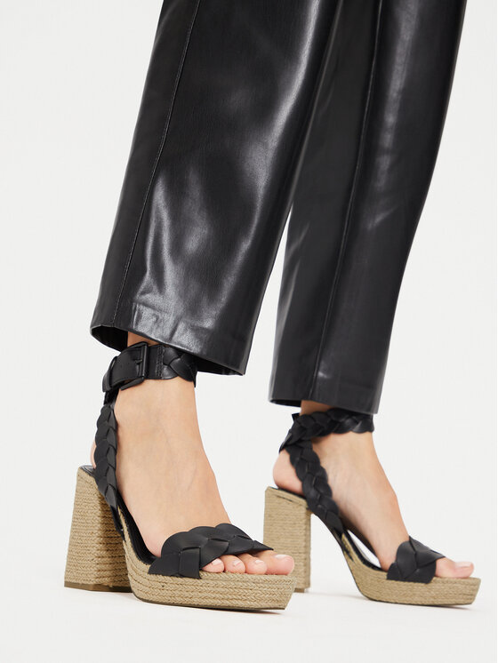 Pepe Jeans Sandale Lenny Braid PLS90652 Negru