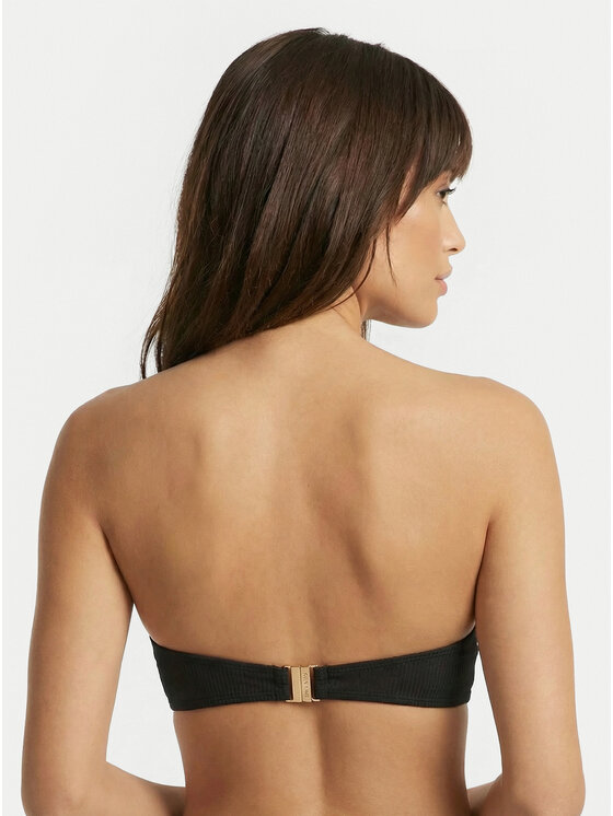 Seafolly Seafolly Gornji del bikini Band Wave 31577-305 Črna