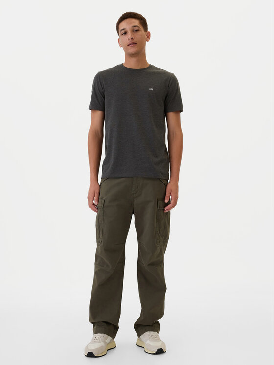 Gap Gap T-shirt 502022-00 Siva Regular Fit