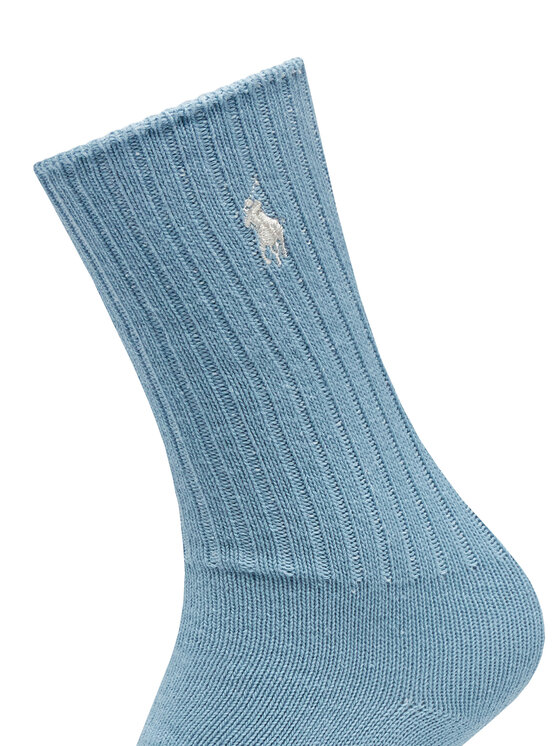 Polo Ralph Lauren Polo Ralph Lauren Ženske visoke nogavice 455921921001 Modra