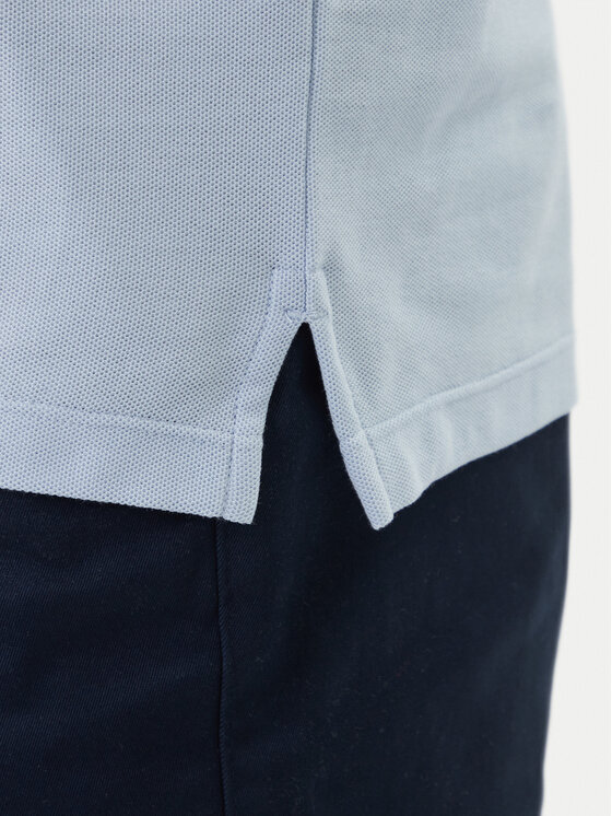 Calvin Klein Calvin Klein Polo LV04LC239G Błękitny Regular Fit