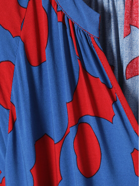 Tatuum Tatuum Kleid für den Alltag Mono T2214.196 Blau Regular Fit