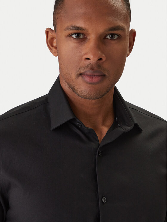 Calvin Klein Calvin Klein Camicia LV019EU006 Nero Slim Fit