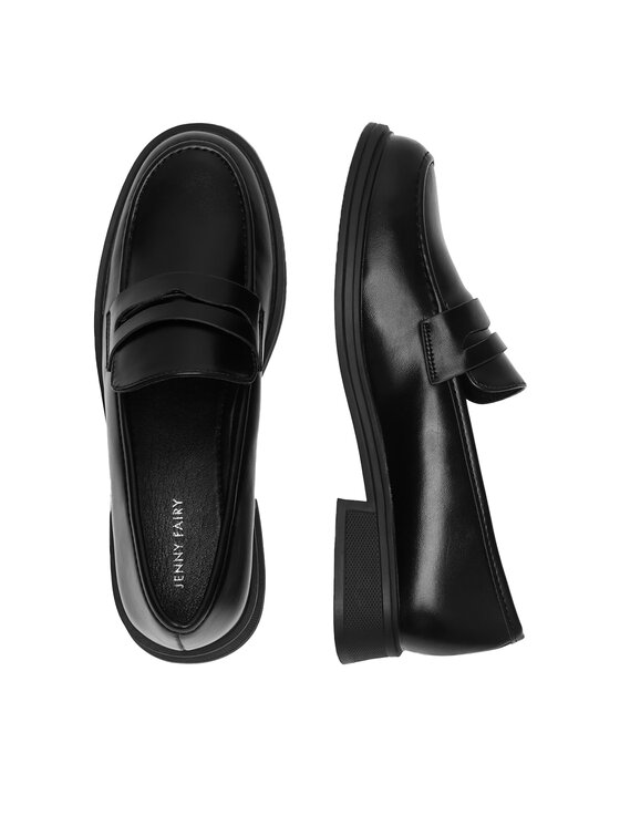 Jenny Fairy Jenny Fairy Мокасини WFA3074-1 Чорний