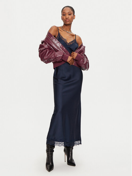 Rinascimento Rinascimento Coctailkleid CFC0120043003 Dunkelblau Regular Fit