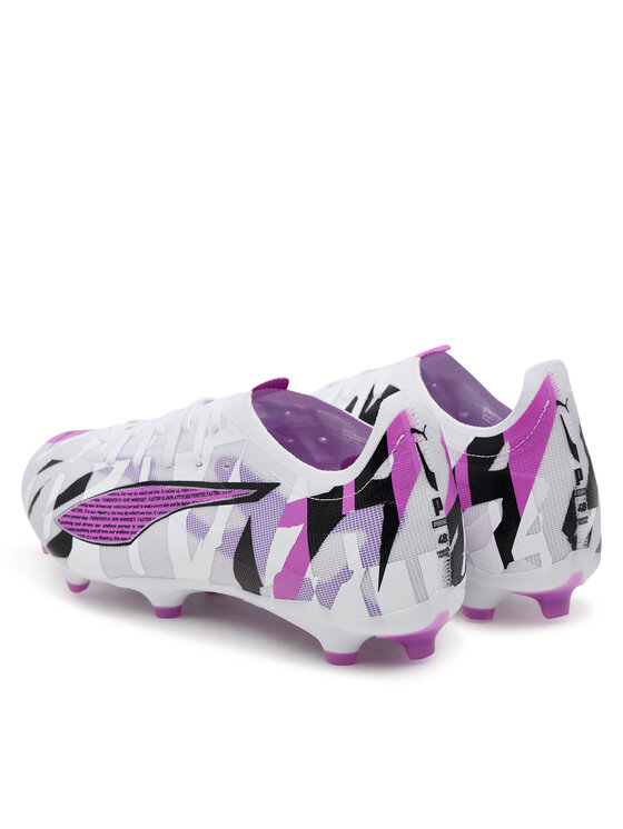 Puma Puma Ποδοσφαιρικά Παπούτσια Ultra 5 Match Forever Fg/Ag 108412 01 Λευκό