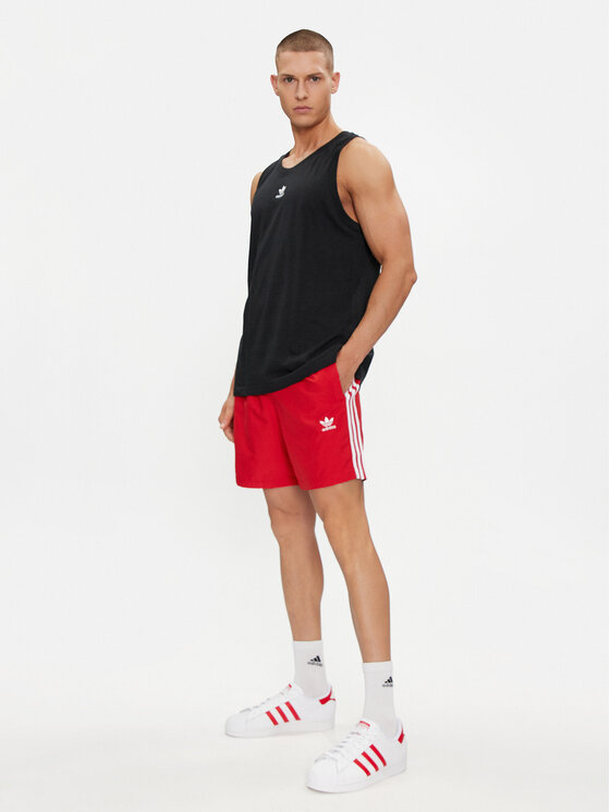 Adidas originals 3 stripe swim shorts discount