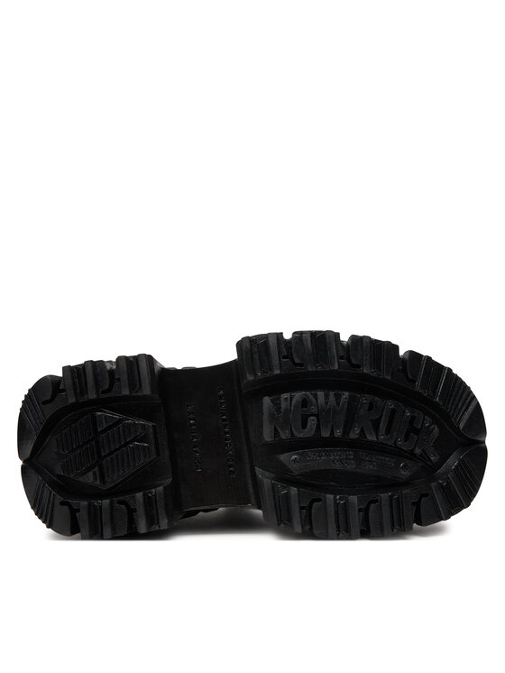 NEW ROCK Bocanci M-TANK120NSHLACE-S1 Negru | Modivo.ro