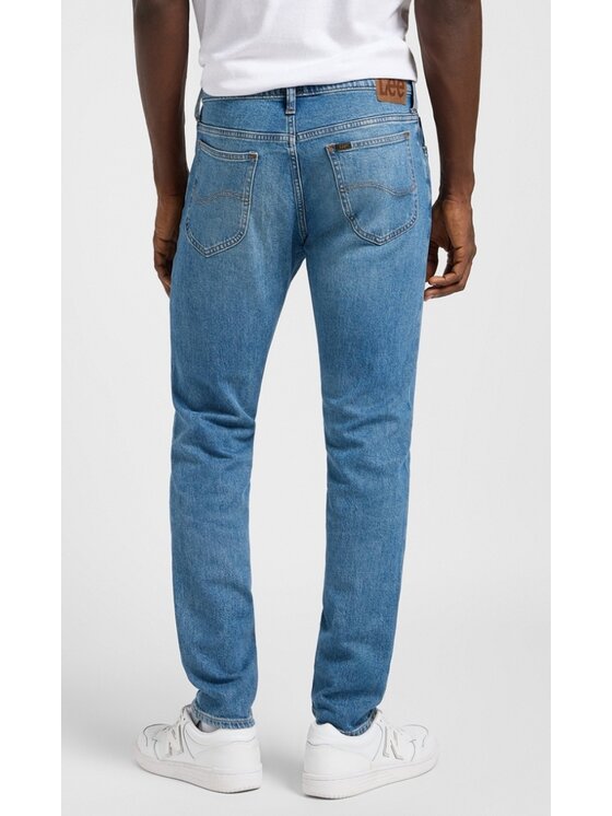 Lee Lee Jeansy Rider Niebieski Slim Fit