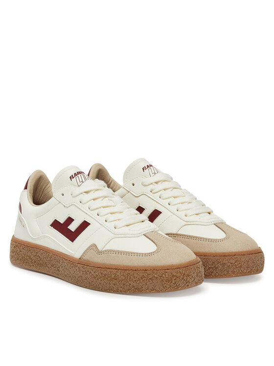 Flamingos Life Flamingos Life Sneakers Burela Bold Écru