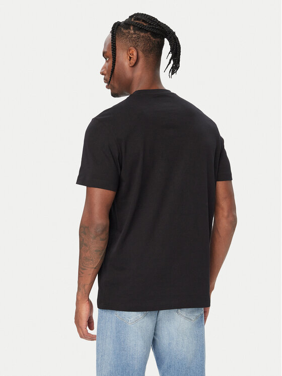 Guess Guess T-Shirt M6BI56 K6193 Μαύρο Regular Fit