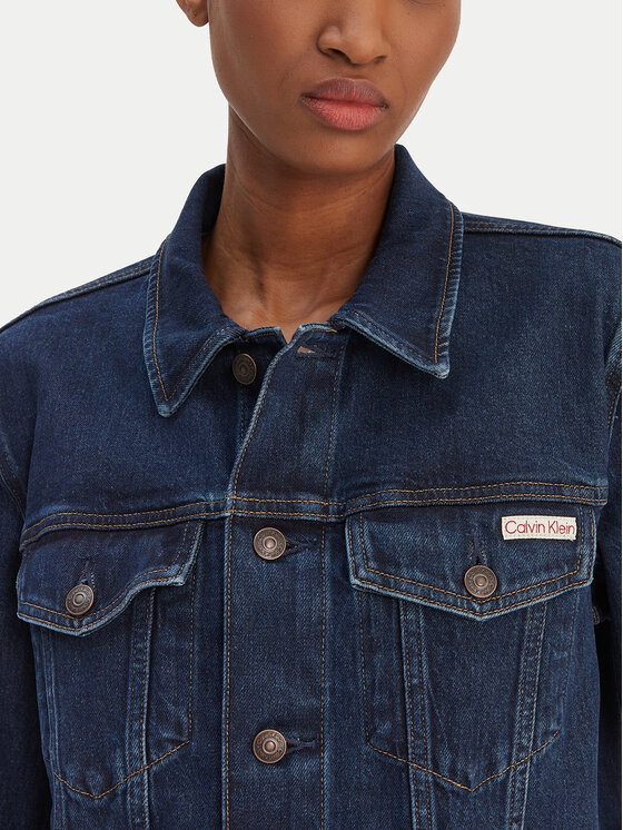 Calvin Klein Jeans Calvin Klein Jeans Geacă de blugi Classic LV047E903G Bleumarin Regular Fit