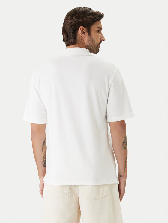 BOSS BOSS Pólóing Iconic 50561186 Fehér Regular Fit