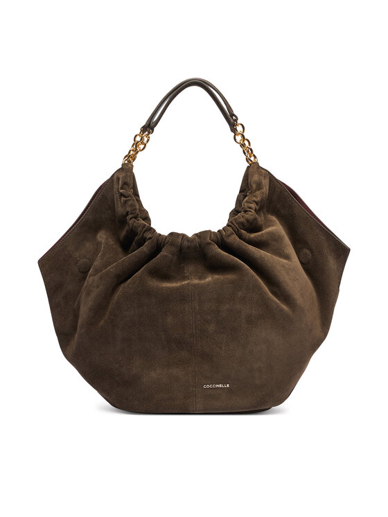 Coccinelle Coccinelle Torebka V5G Coccinellesmash Suede Bim E1 V5G 11 02 01 Khaki