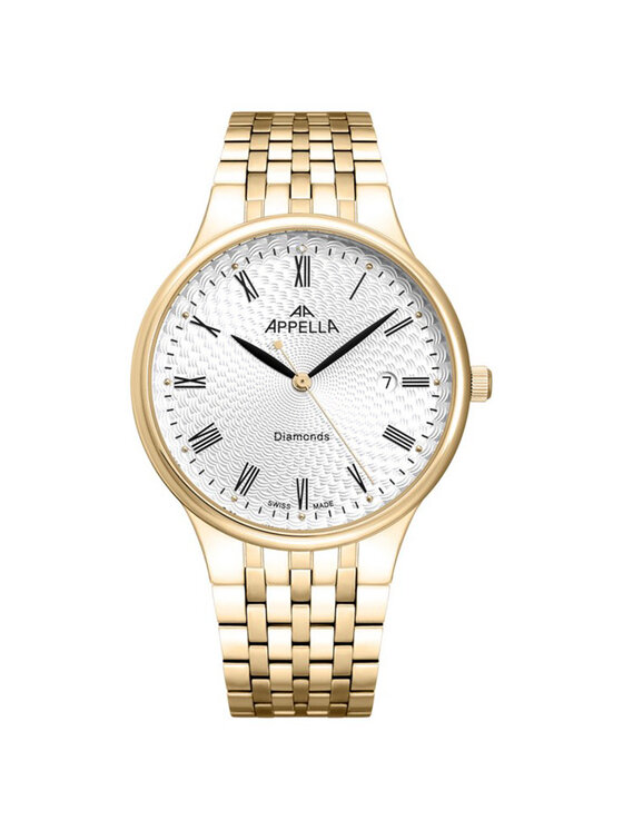 Appella Appella Zegarek L12002.1133DQ Złoty