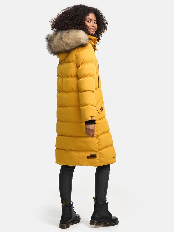 Marikoo Marikoo Kurtka zimowa Schneesternchen Żółty Regular Fit