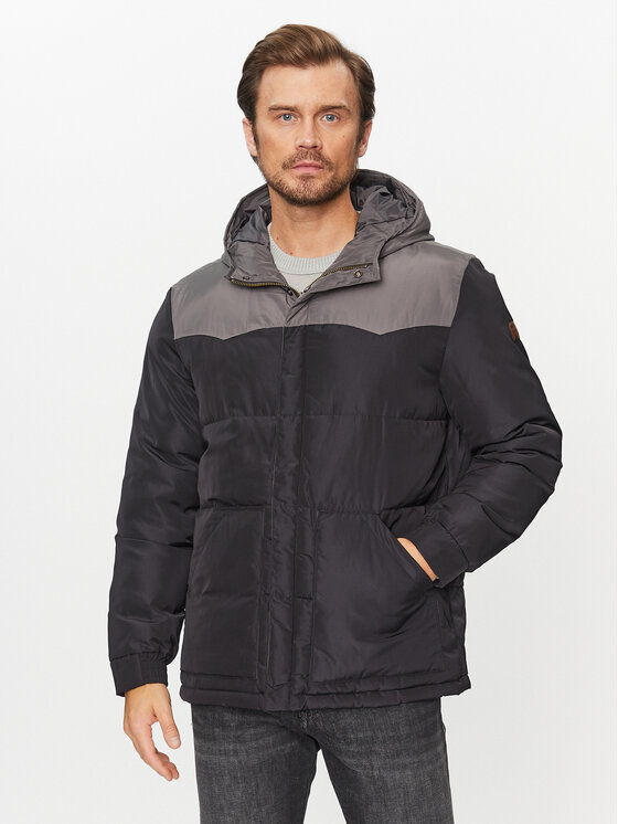 Wrangler Wrangler Kurtka zimowa 112341040 Czarny Regular Fit