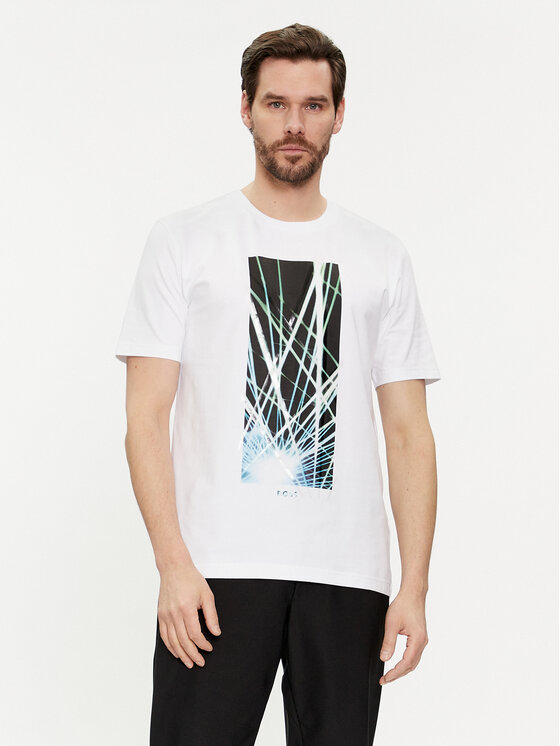 Férfi Póló BOSS, Méret: 3XL, Fehér, 50514647