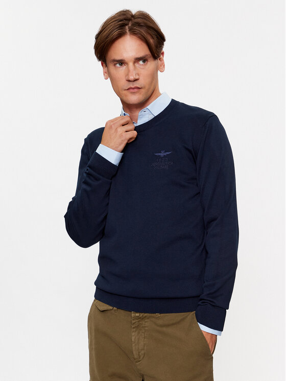 Aeronautica Militare Aeronautica Militare Maglione 232MA1446L506 Blu scuro Regular Fit