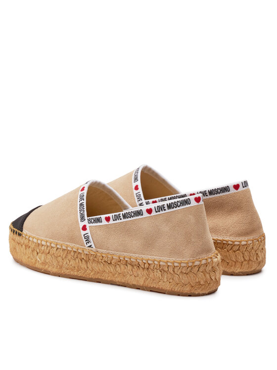 LOVE MOSCHINO LOVE MOSCHINO Espadryle JA10553G0IIG0131 Beżowy