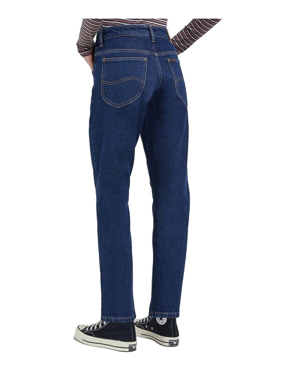 Lee Lee Jeansy 112341968 Granatowy Regular Fit