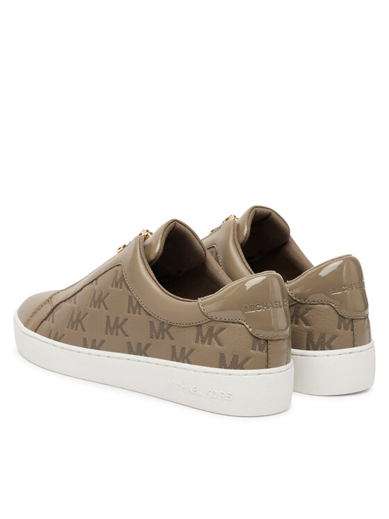 MICHAEL Michael Kors MICHAEL Michael Kors Sneakersy Keaton Zip Slip On 43T5KTFP5L Beżowy