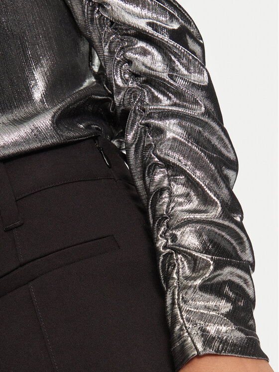 Karen by Simonsen Karen by Simonsen Μπλουζάκι Regitze 10105118 Ασημί Slim Fit