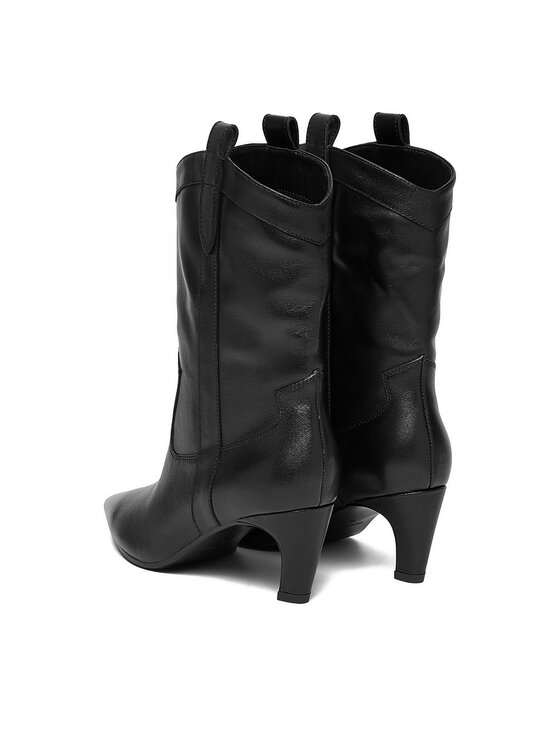 GINO ROSSI Gino Rossi Botki `EO-DIMA-2546-0714-1R Czarny