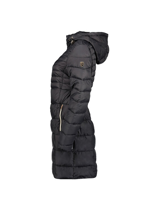Geographical Norway Geographical Norway Parka WY4739F/GN-BLACK Czarny Reglan Fit