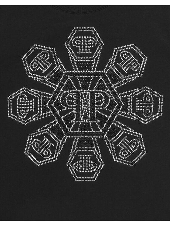 PHILIPP PLEIN PHILIPP PLEIN T-Shirt 19965 Czarny Regular Fit