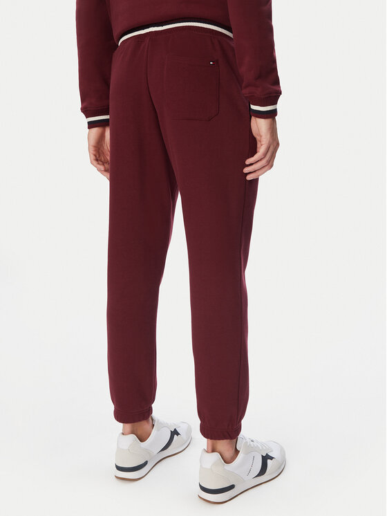 Tommy Hilfiger Tommy Hilfiger Donji dio trenerke UM0UM04059 Tamnocrvena Regular Fit