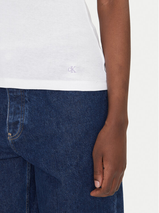 Calvin Klein Underwear Calvin Klein Underwear Súprava topov LV00QS7493 Farebná Regular Fit