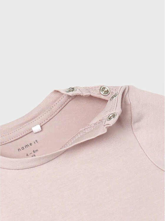 NAME IT NAME IT Μπλουζάκι 13207281 Ροζ Regular Fit