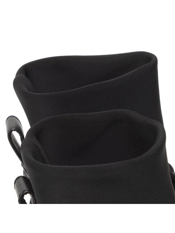 Le Silla Le Silla Trapery Chiffon 6482R020M1PPCHI001 Czarny
