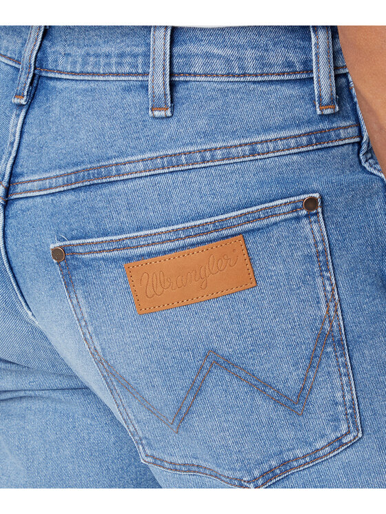 Wrangler Wrangler Jeansy W17TYLZ70 Niebieski Straight Leg